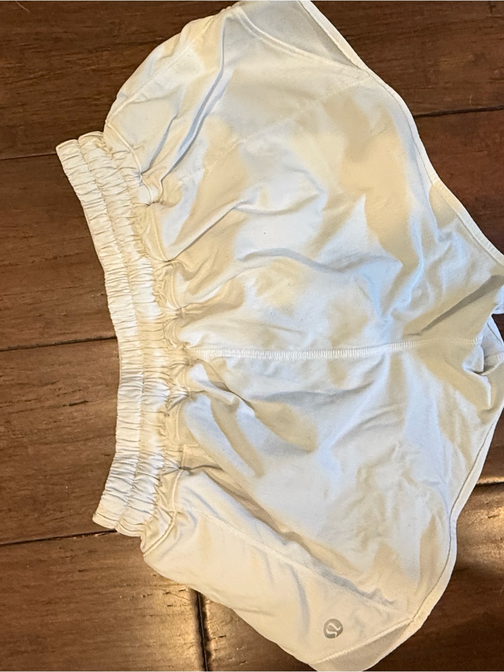 lululemon athletica White Athletic Shorts